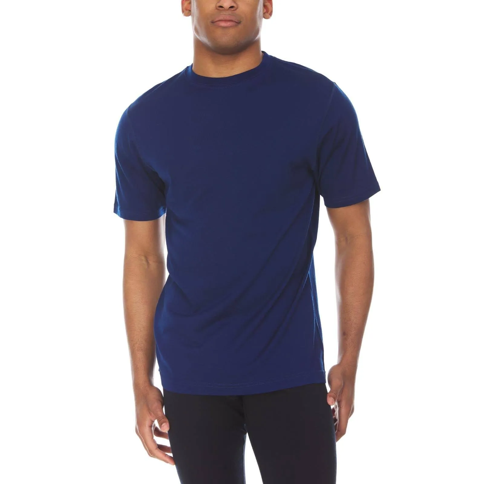 Algonquin Men's T-Shirt Crew 100% Merino Wool - Image 19