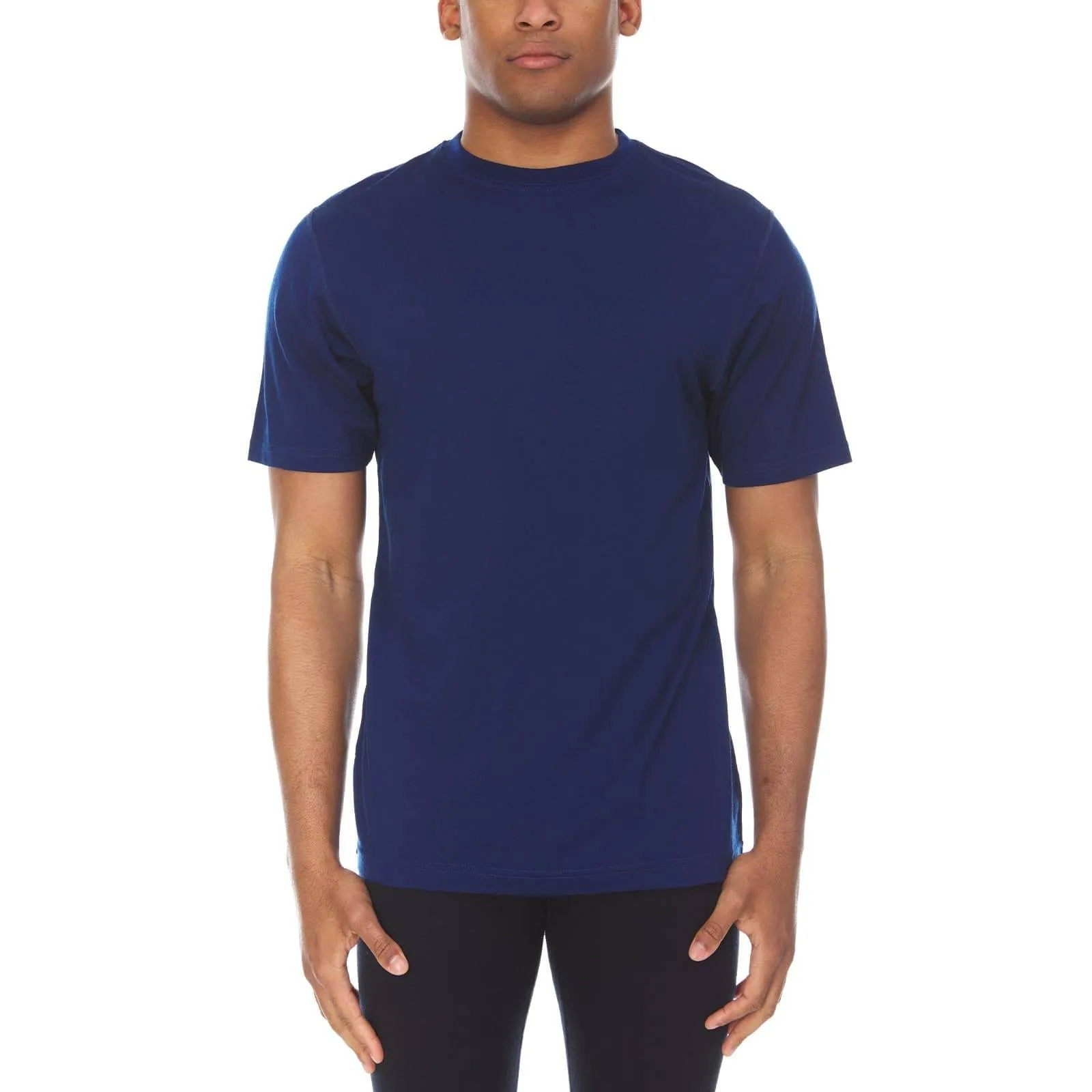 Algonquin Men's T-Shirt Crew 100% Merino Wool - Image 21