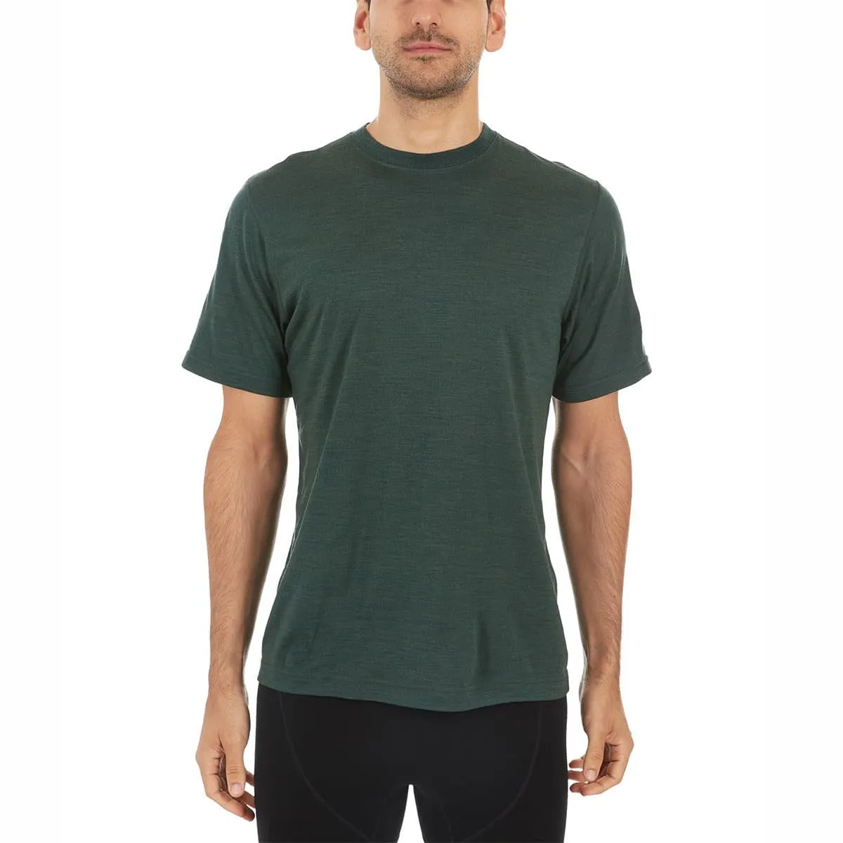Algonquin Men's T-Shirt Crew 100% Merino Wool - Image 22