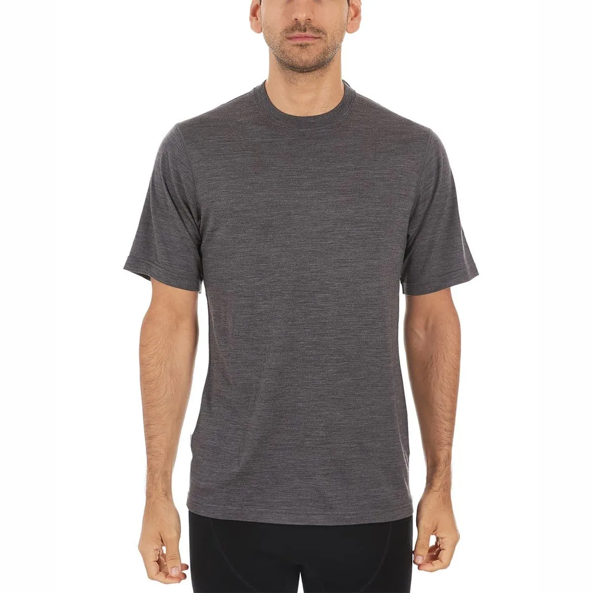 Algonquin Men's T-Shirt Crew 100% Merino Wool - Image 5