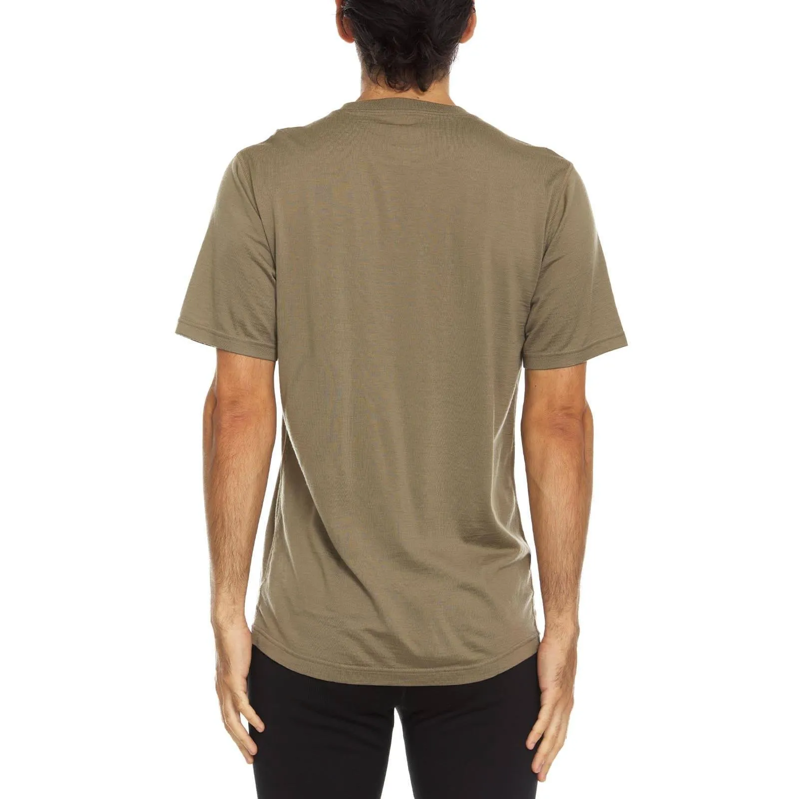 Algonquin Men's T-Shirt Crew 100% Merino Wool - Image 6