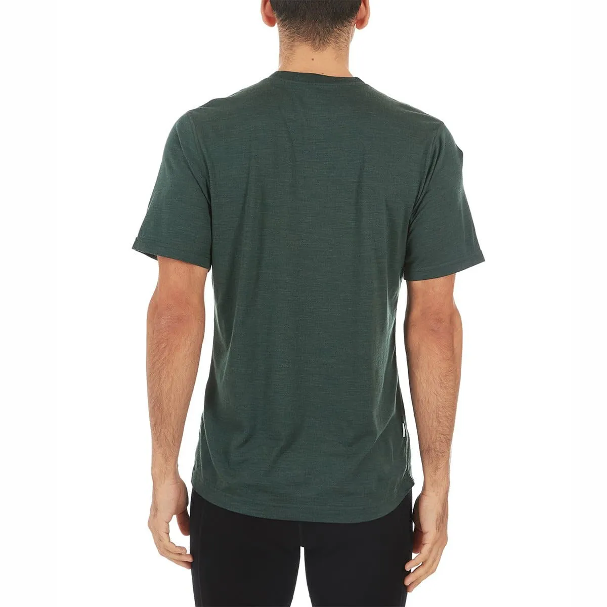 Algonquin Men's T-Shirt Crew 100% Merino Wool - Image 9