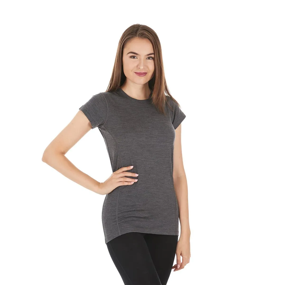 Appalachia Merino Wool Women's T-Shirt Crew - Image 4