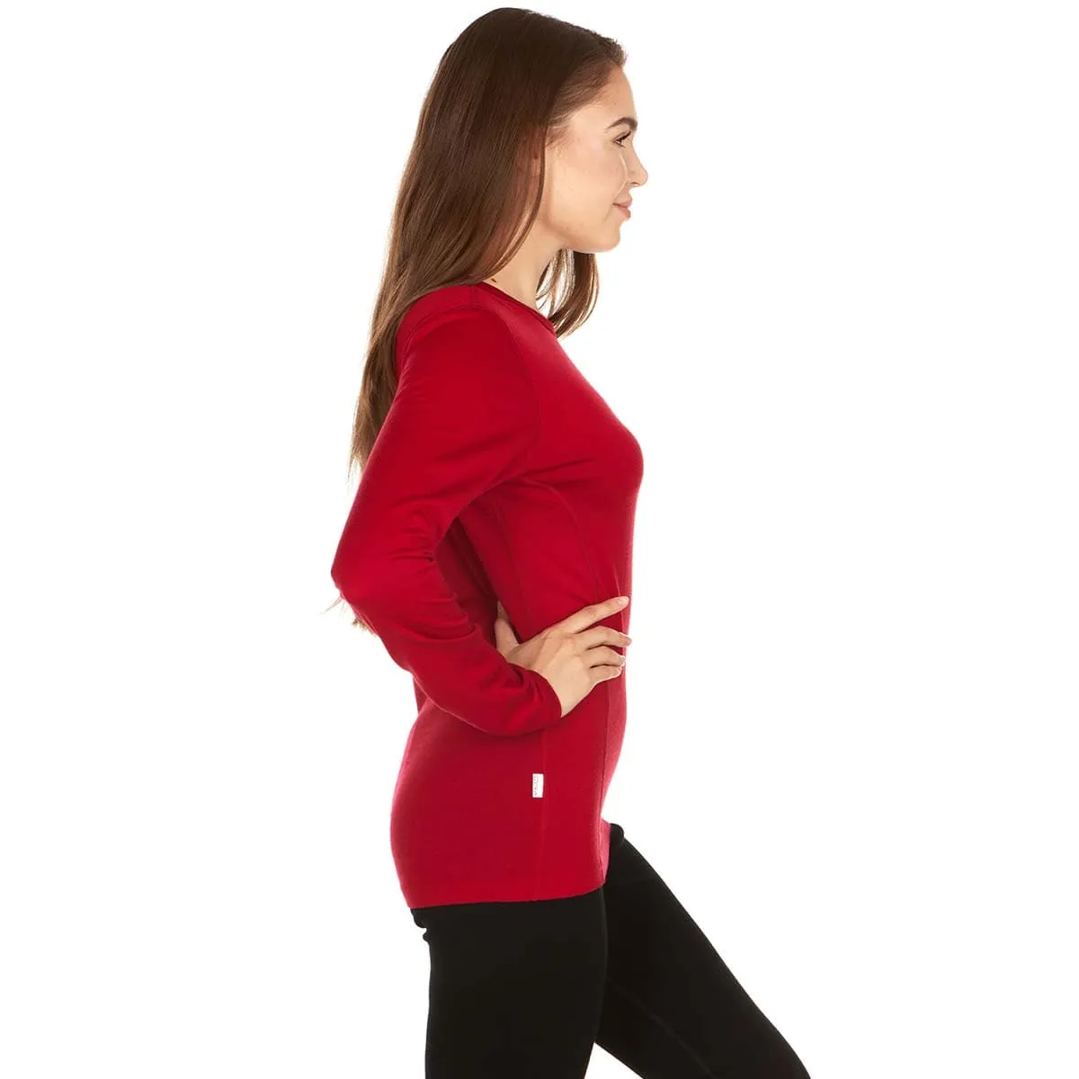 Lightweight - Moriah Women's Crew 100% Merino Wool - Image 10