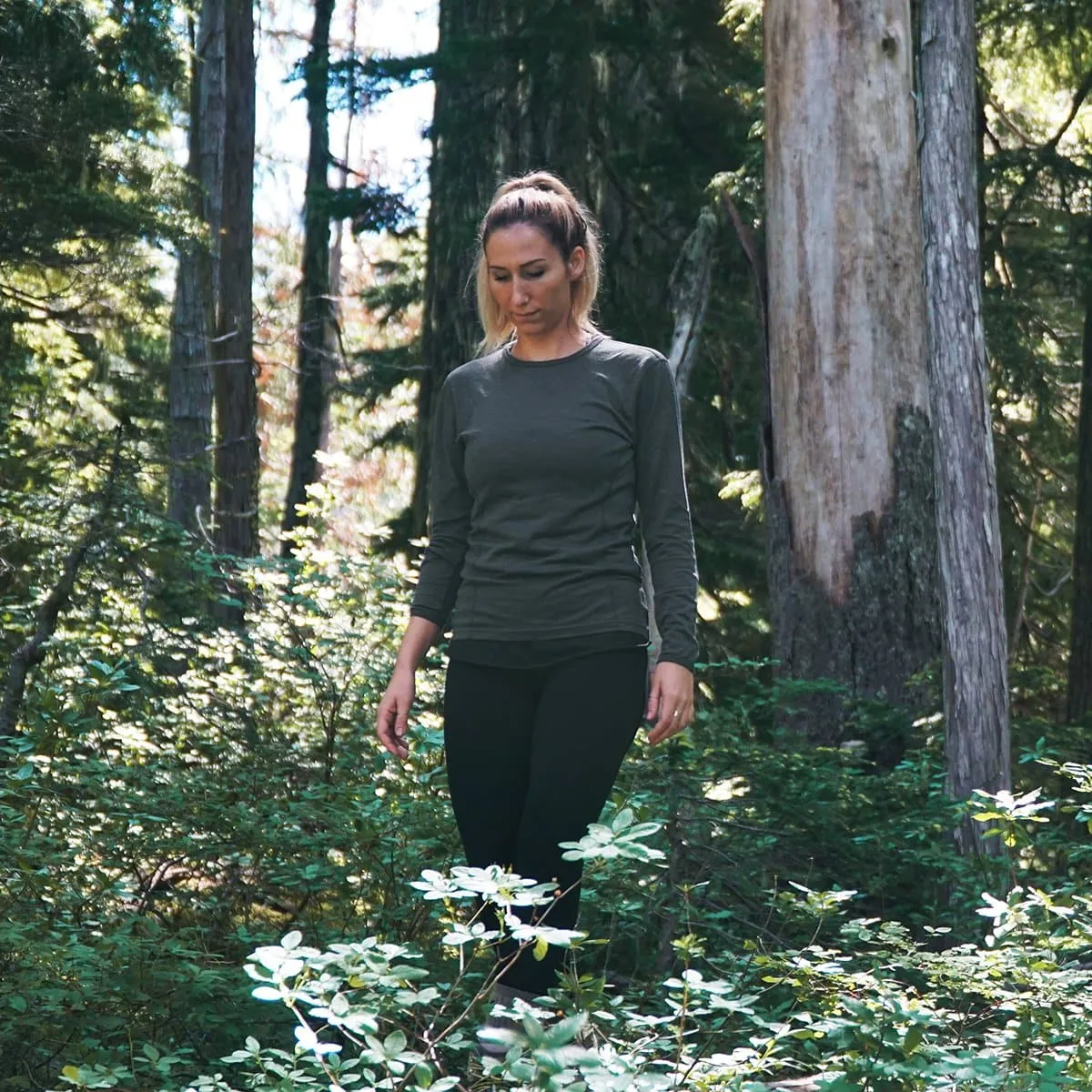 Lightweight - Moriah Women's Crew 100% Merino Wool - Image 7