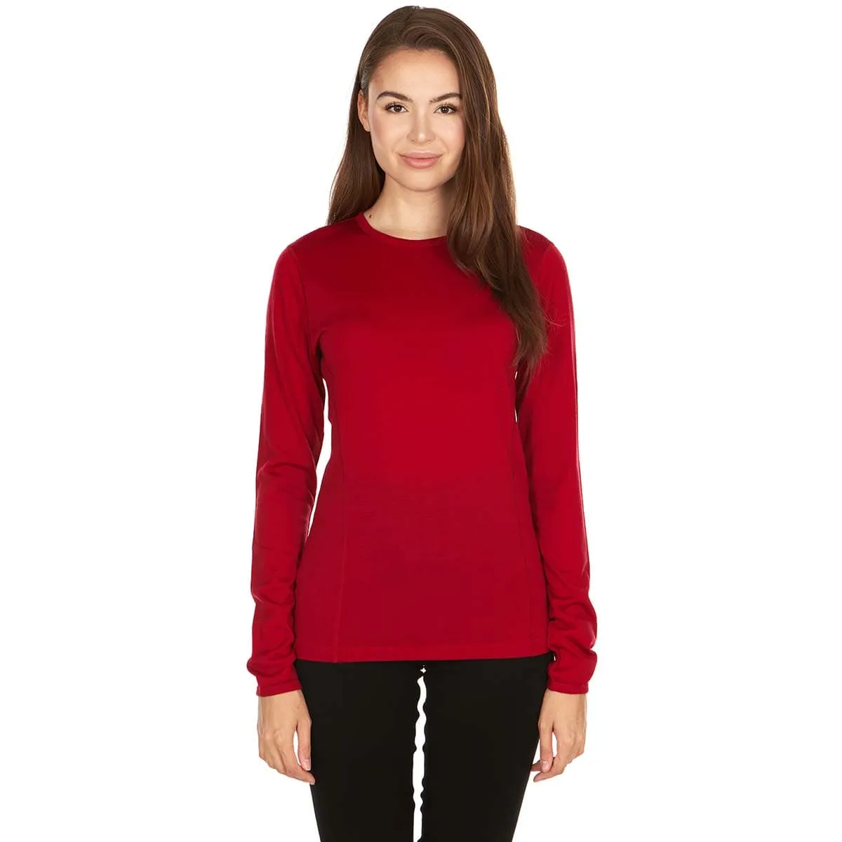 Lightweight - Moriah Women's Crew 100% Merino Wool - Image 8
