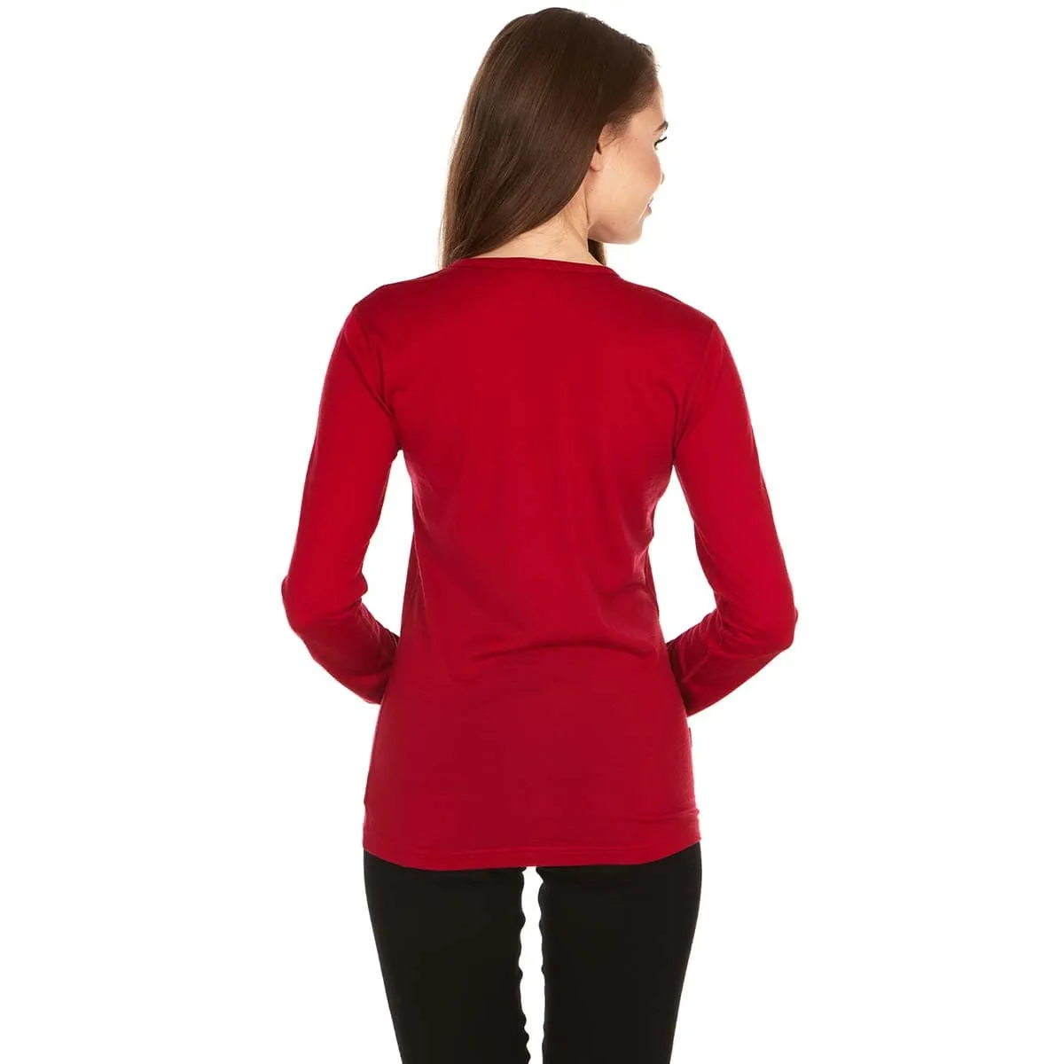 Lightweight - Moriah Women's Crew 100% Merino Wool - Image 9