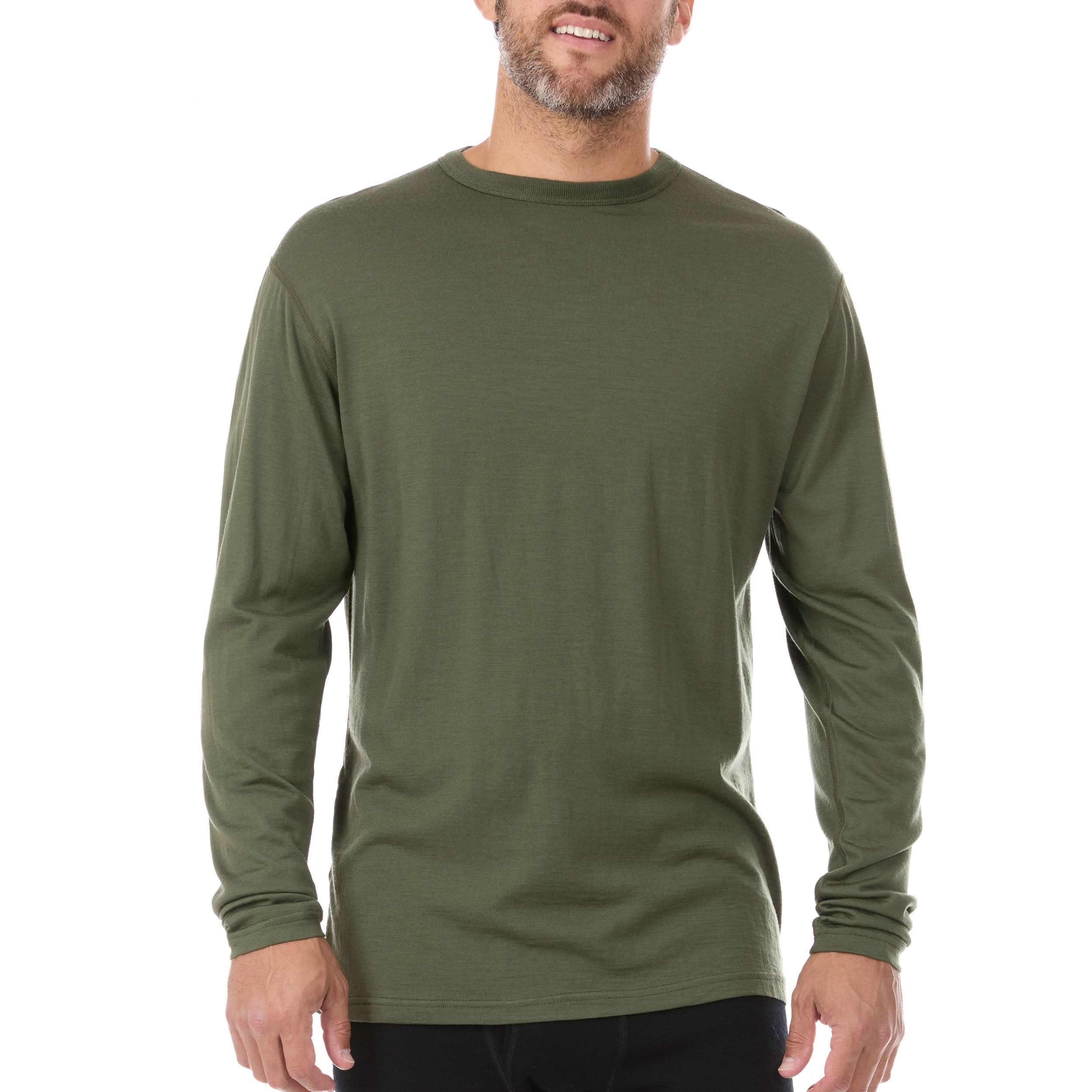 Lightweight - Ticonderoga Men's Crew 100% Merino Wool - Image 26