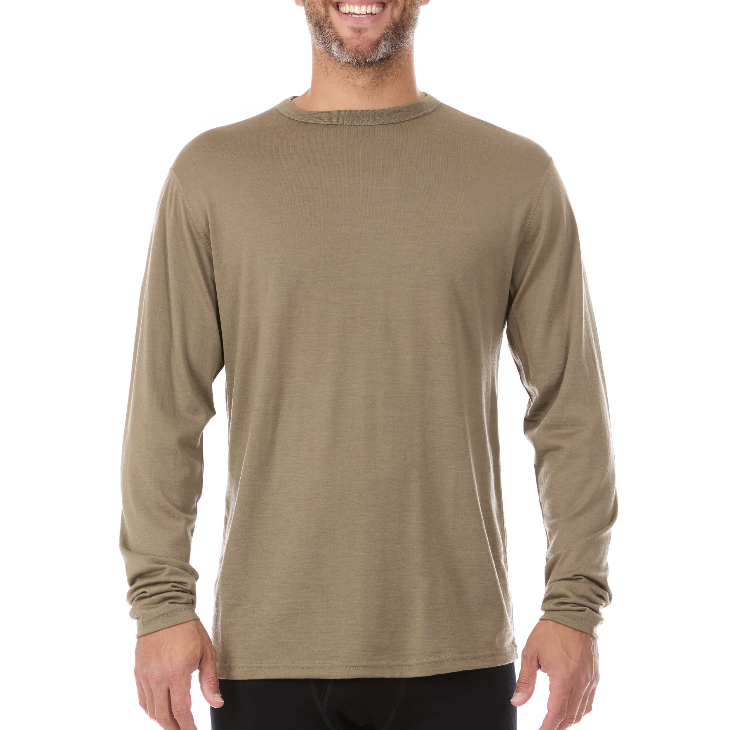 Lightweight - Ticonderoga Men's Crew 100% Merino Wool - Image 32