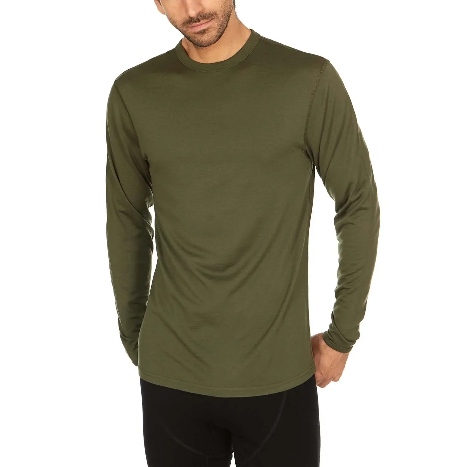 Lightweight - Ticonderoga Men's Crew 100% Merino Wool - Image 8