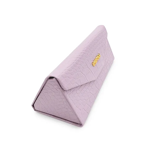 Lilac Faux Croco Hard Case - Image 2