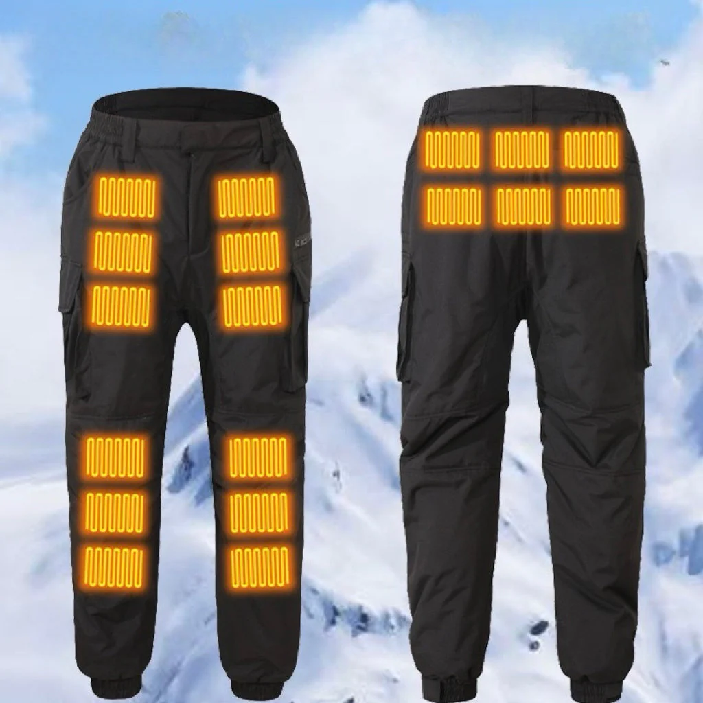 LITEGUEST 18-Zone Heated Pants Multi-Pocket Winter Outdoor Wear - Image 2