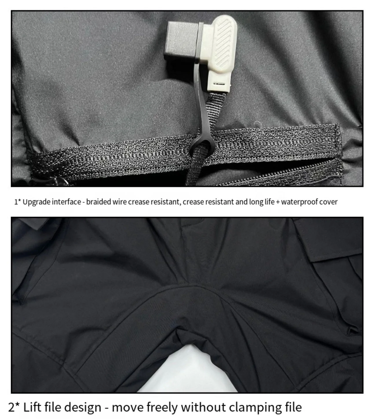 LITEGUEST 18-Zone Heated Pants Multi-Pocket Winter Outdoor Wear - Image 6