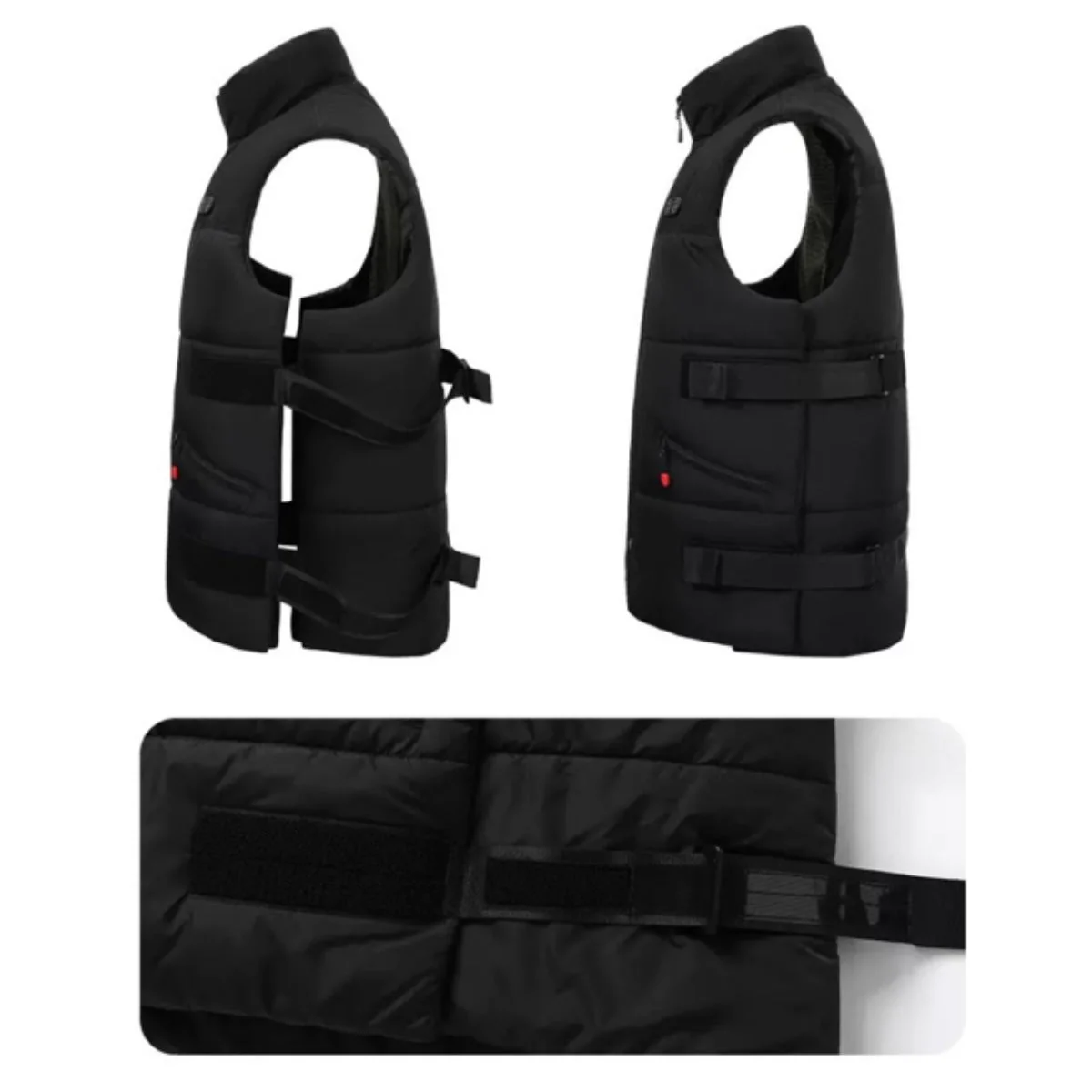 LITEGUEST 8-Zone Dual-Control Adjustable Waist Heated Vest for winter - Image 4
