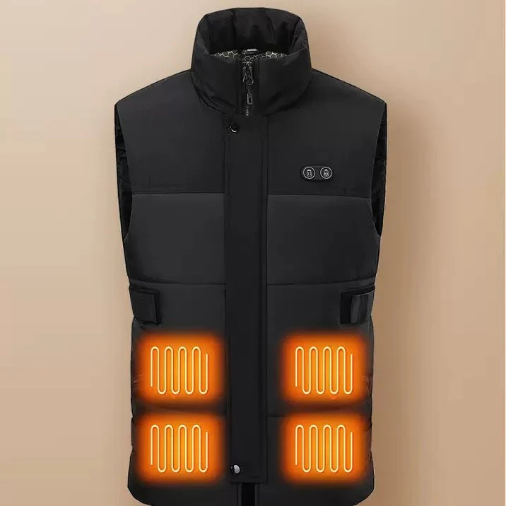 LITEGUEST 8-Zone Dual-Control Adjustable Waist Heated Vest for winter - Image 6