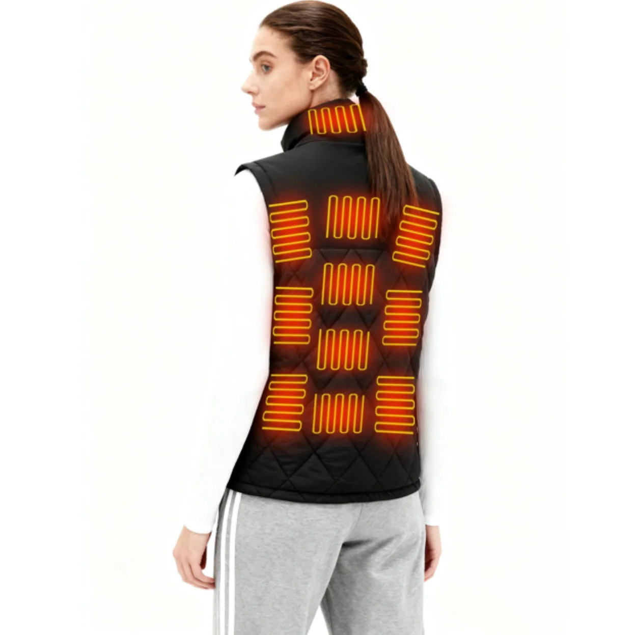LITEGUEST Dual-Control Heated Vest for Daily Winter Warmth - Image 4