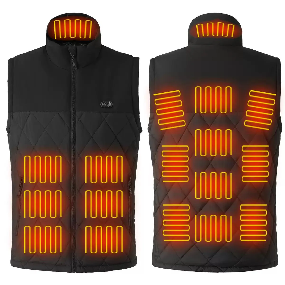 LITEGUEST Dual-Control Heated Vest for Daily Winter Warmth - Image 5