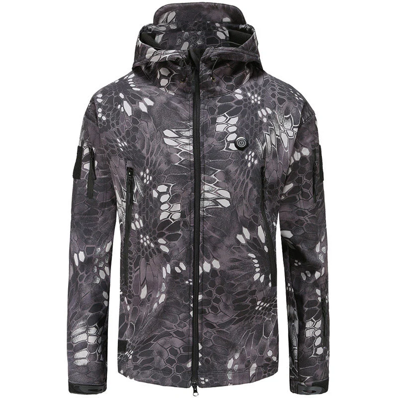 LITEGUEST Heated Camouflage Jacket Waterproof Outdoor for Winter - Image 3