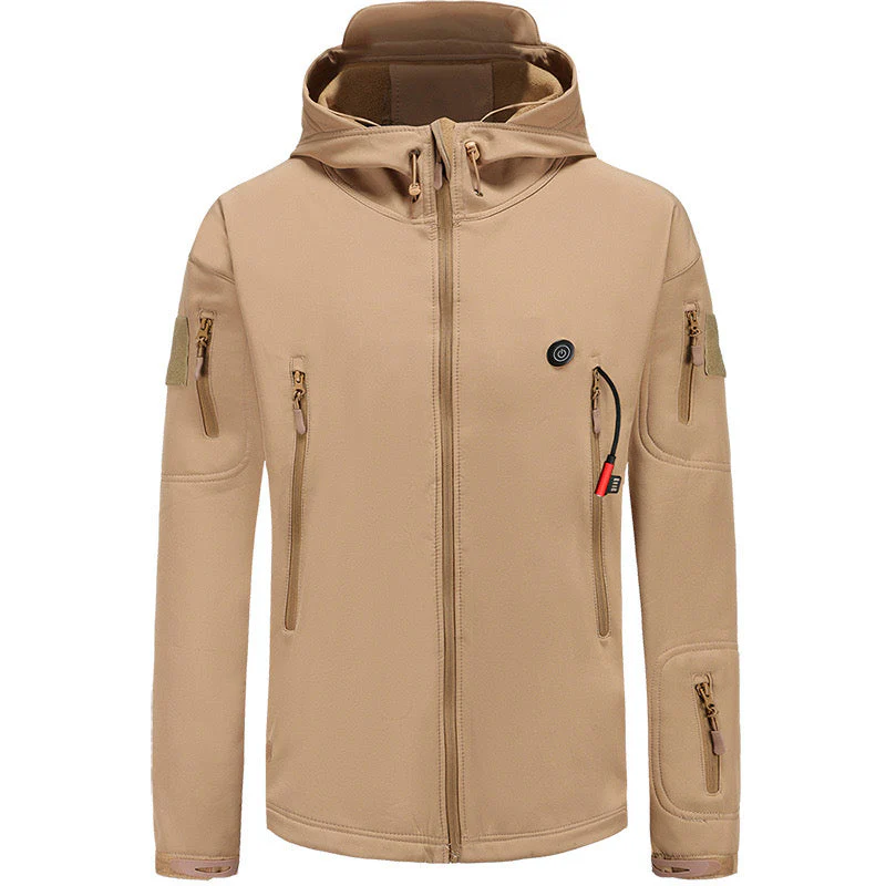 LITEGUEST Heated Camouflage Jacket Waterproof Outdoor for Winter - Image 5