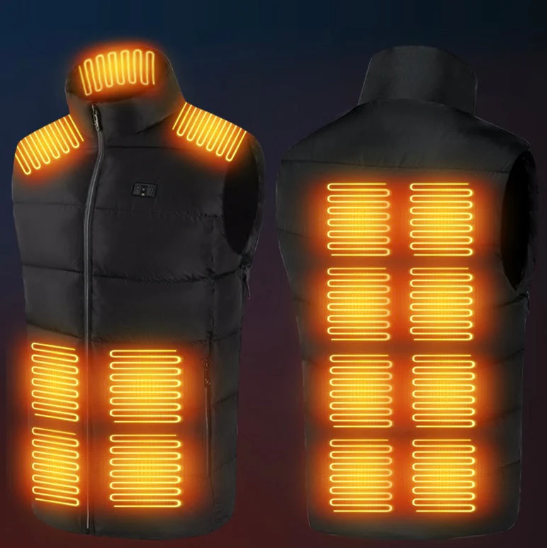 LITEGUEST Heated Vest with LED Light Winter Outdoor Warming Vest - Image 3