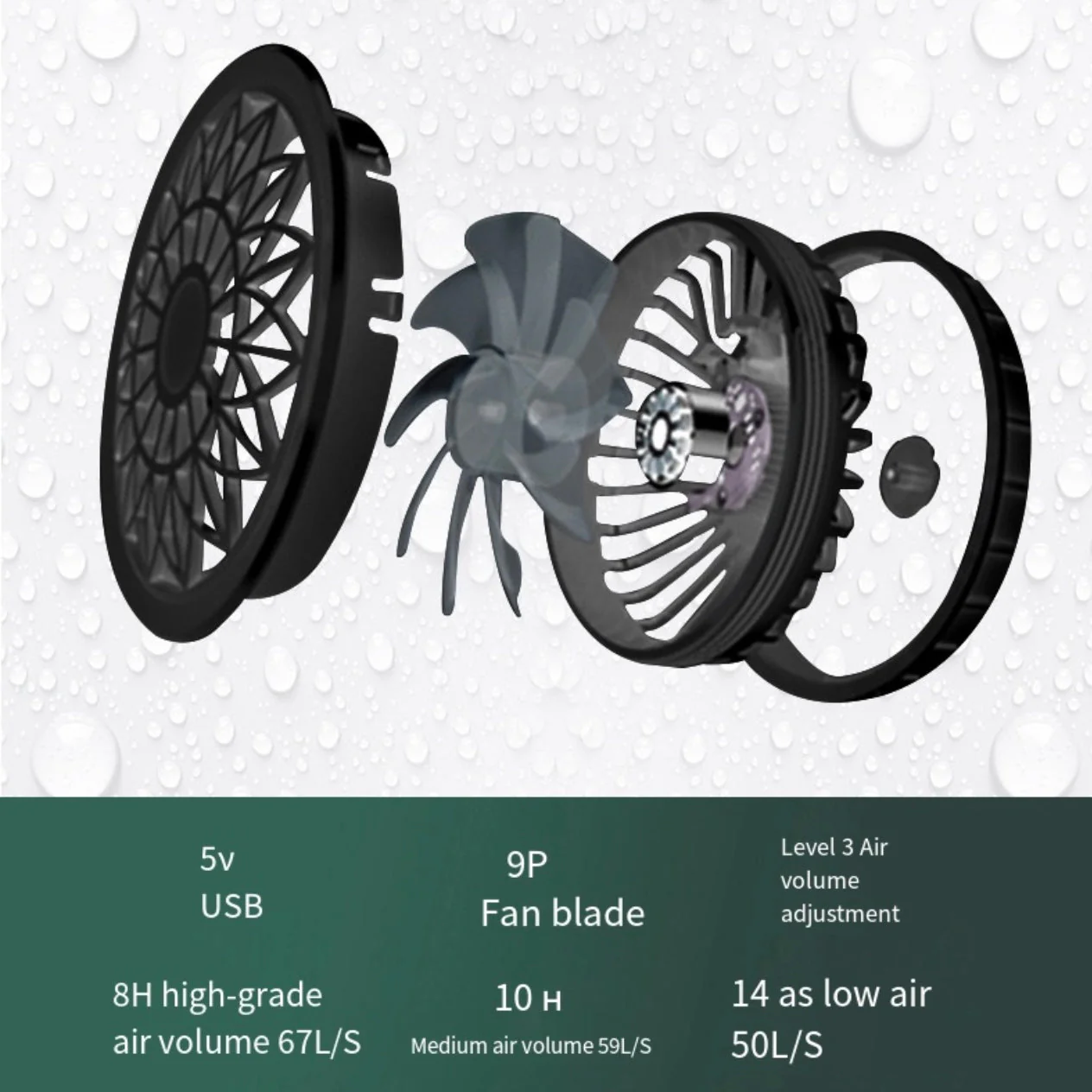 LITEGUEST Smart Air-Conditioned Fan Cooling Pants – USB Dual Fans - Image 4