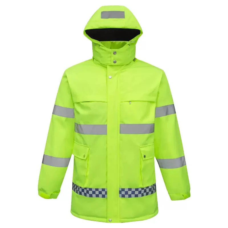 LITEGUEST Smart Heated Reflective Work Jacket for Outdoor Duty - Image 2