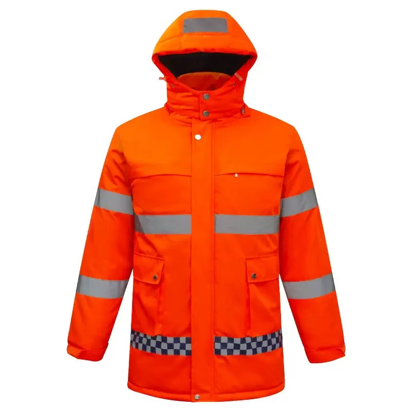 LITEGUEST Smart Heated Reflective Work Jacket for Outdoor Duty - Image 3