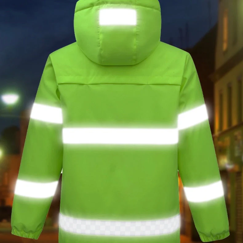 LITEGUEST Smart Heated Reflective Work Jacket for Outdoor Duty - Image 5