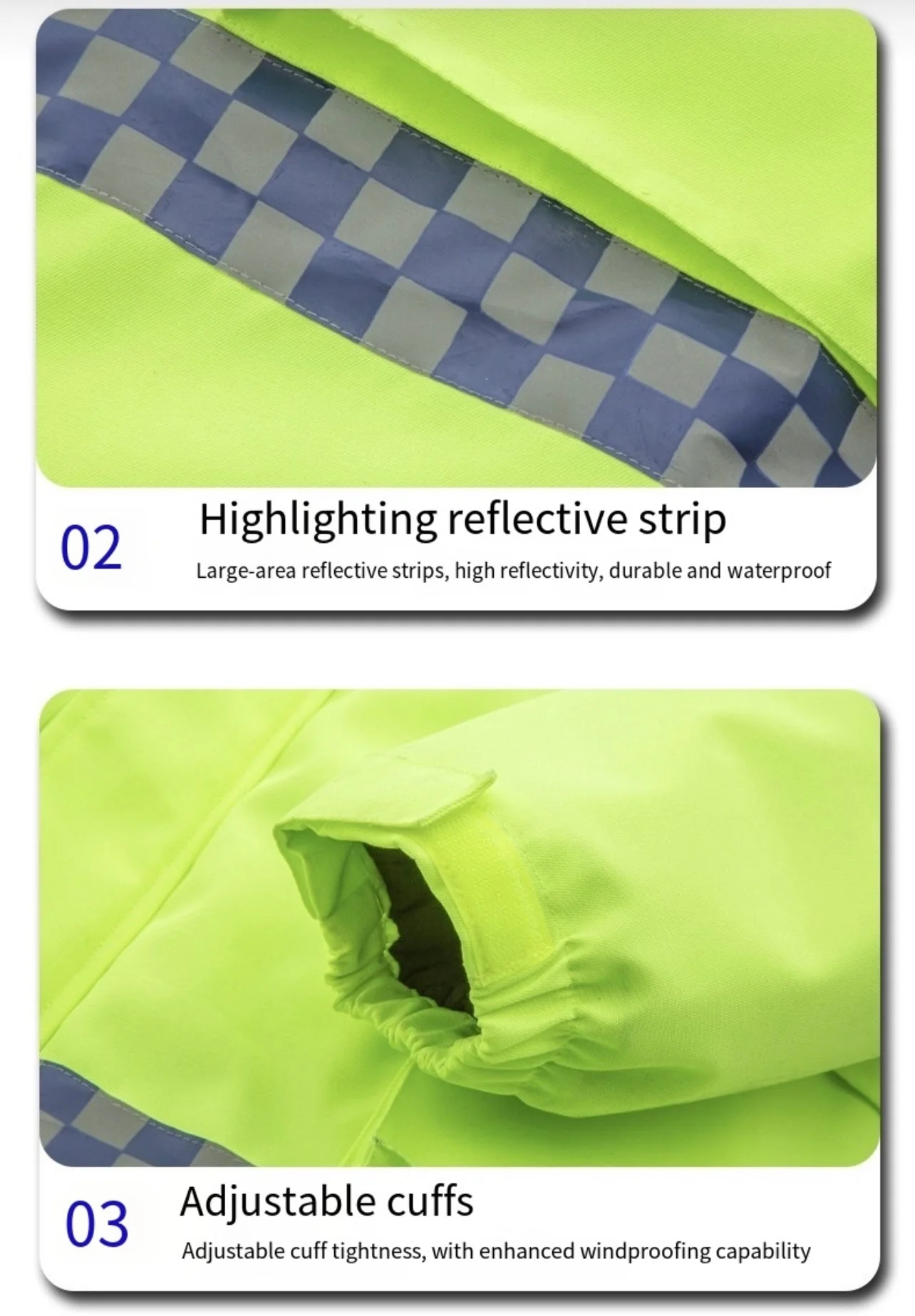LITEGUEST Smart Heated Reflective Work Jacket for Outdoor Duty - Image 9