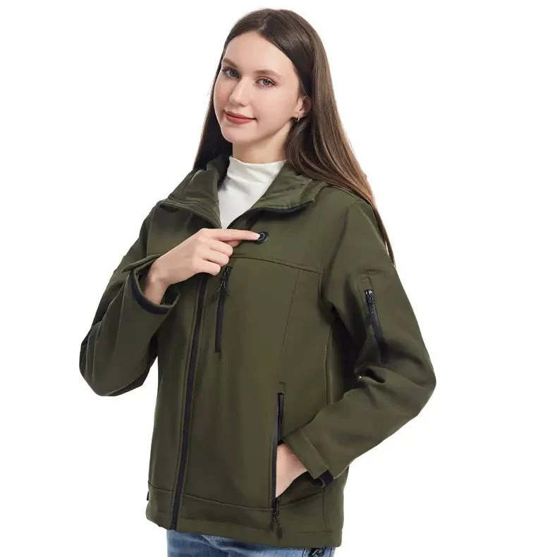 LITEGUEST Softshell 10-Zone Heated Jacket Waterproof for Winter - Image 4