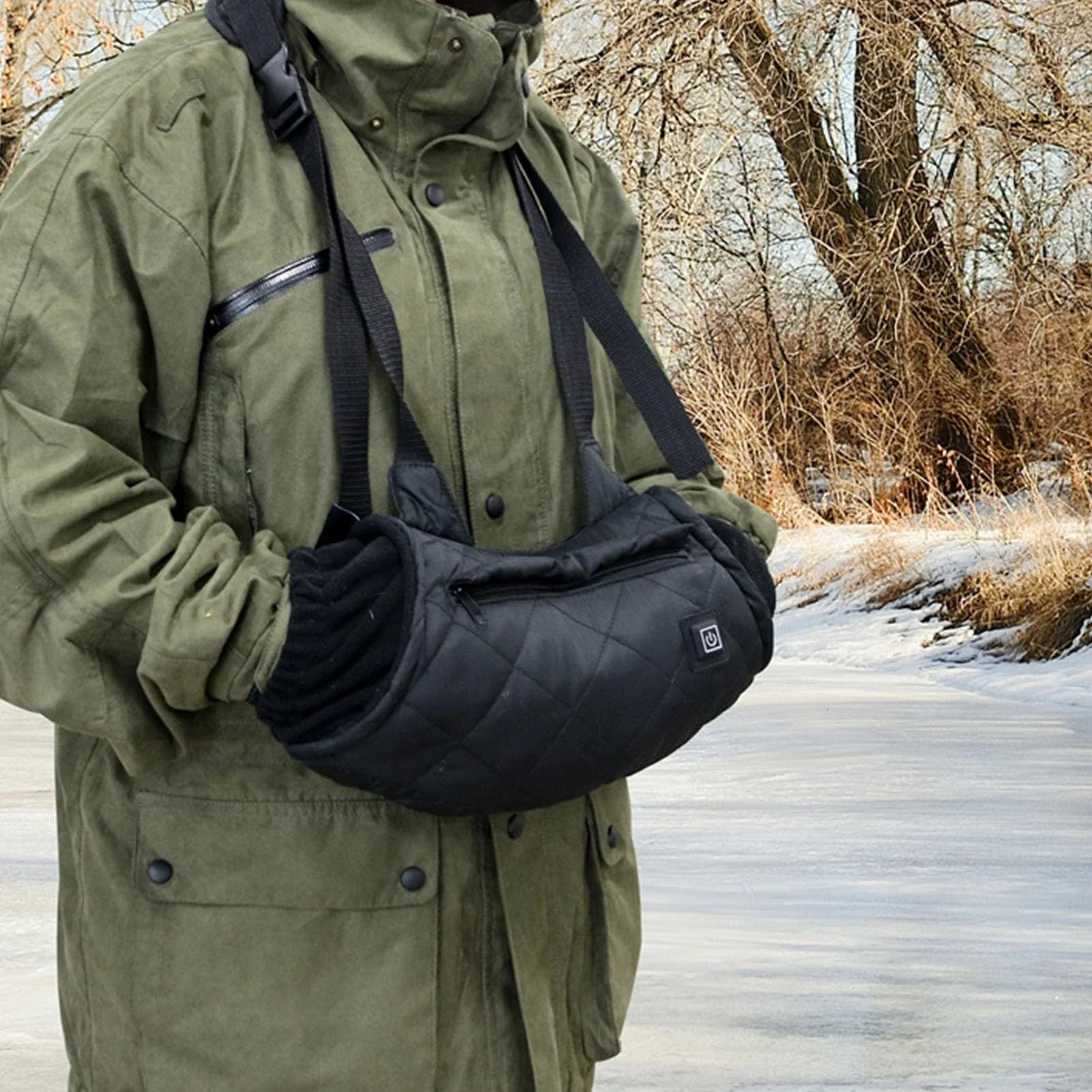 LITEGUEST USB Heated Hand Muff – Winter Outdoor Hand Warmers - Image 7