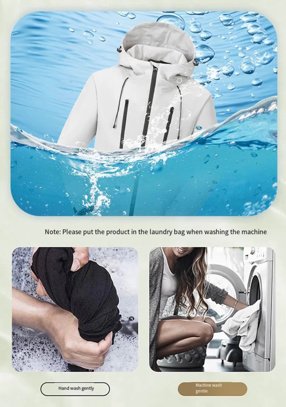 LITEGUEST Waterproof Heated Jacket 5-Zone USB-Powered for Outdoor - Image 11