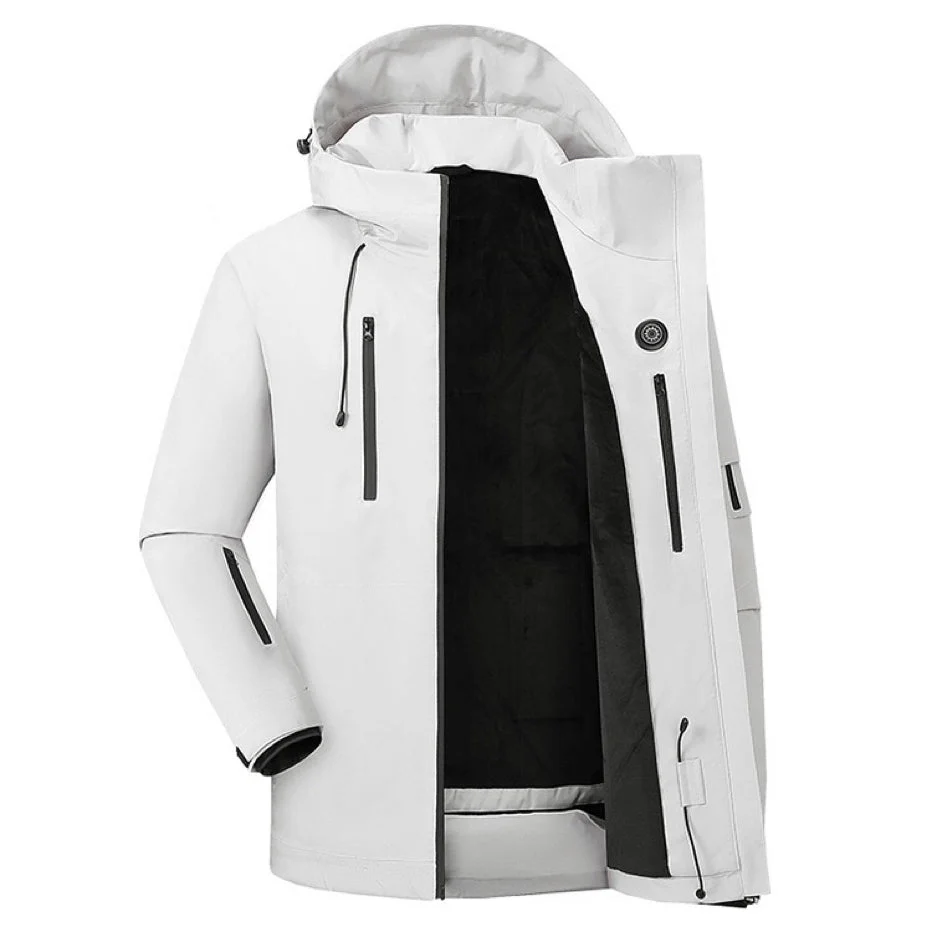 LITEGUEST Waterproof Heated Jacket 5-Zone USB-Powered for Outdoor - Image 4