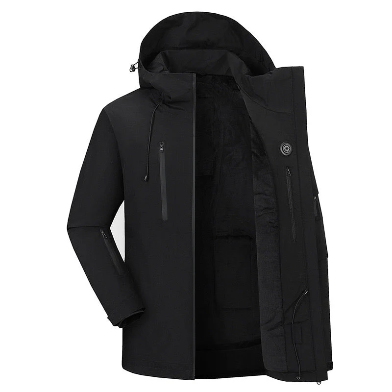LITEGUEST Waterproof Heated Jacket 5-Zone USB-Powered for Outdoor - Image 7