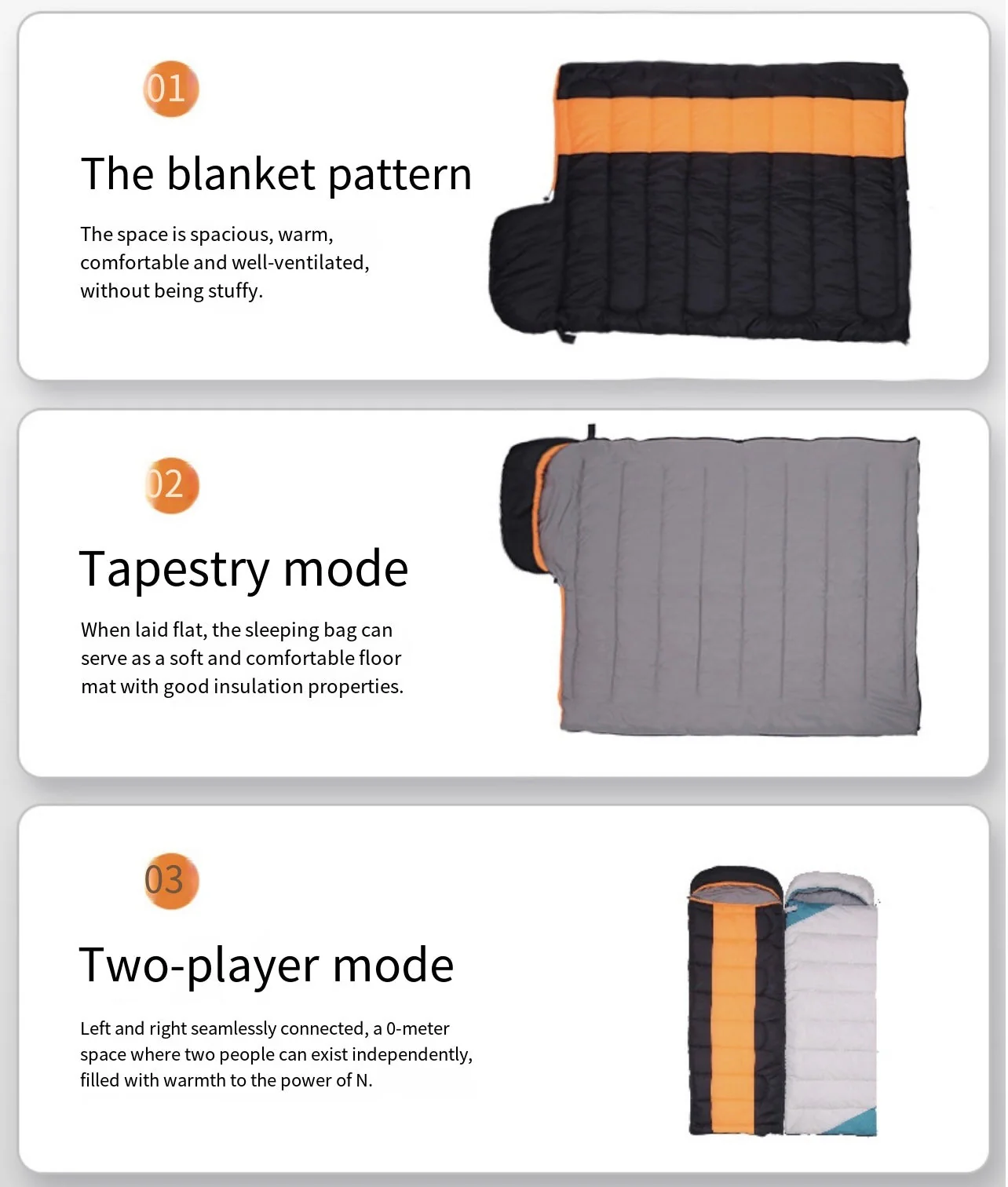 LITEGUEST Winter Heated Single Sleeping Bag 5V Electric Camping Gear - Image 10