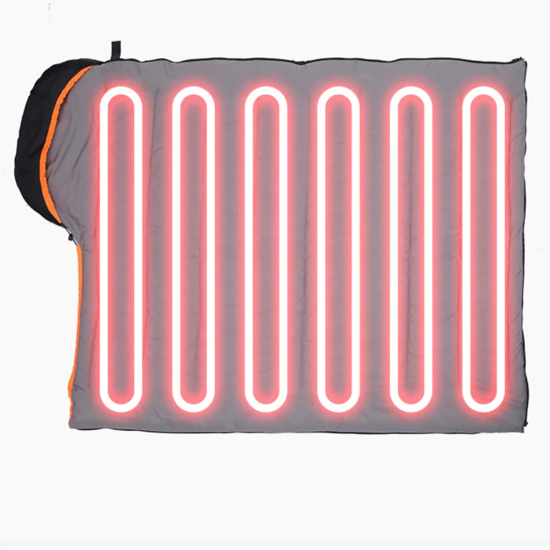 LITEGUEST Winter Heated Single Sleeping Bag 5V Electric Camping Gear - Image 3