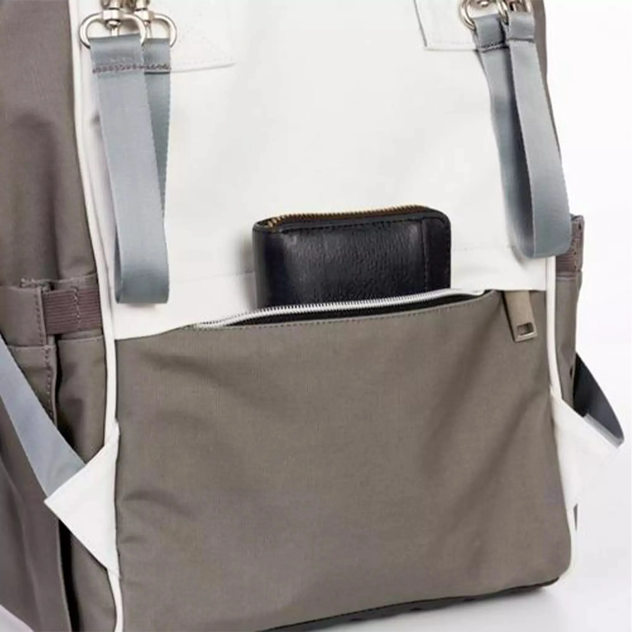 Lizzie Canvas Diaper Backpack | Mommy Bag - Image 10