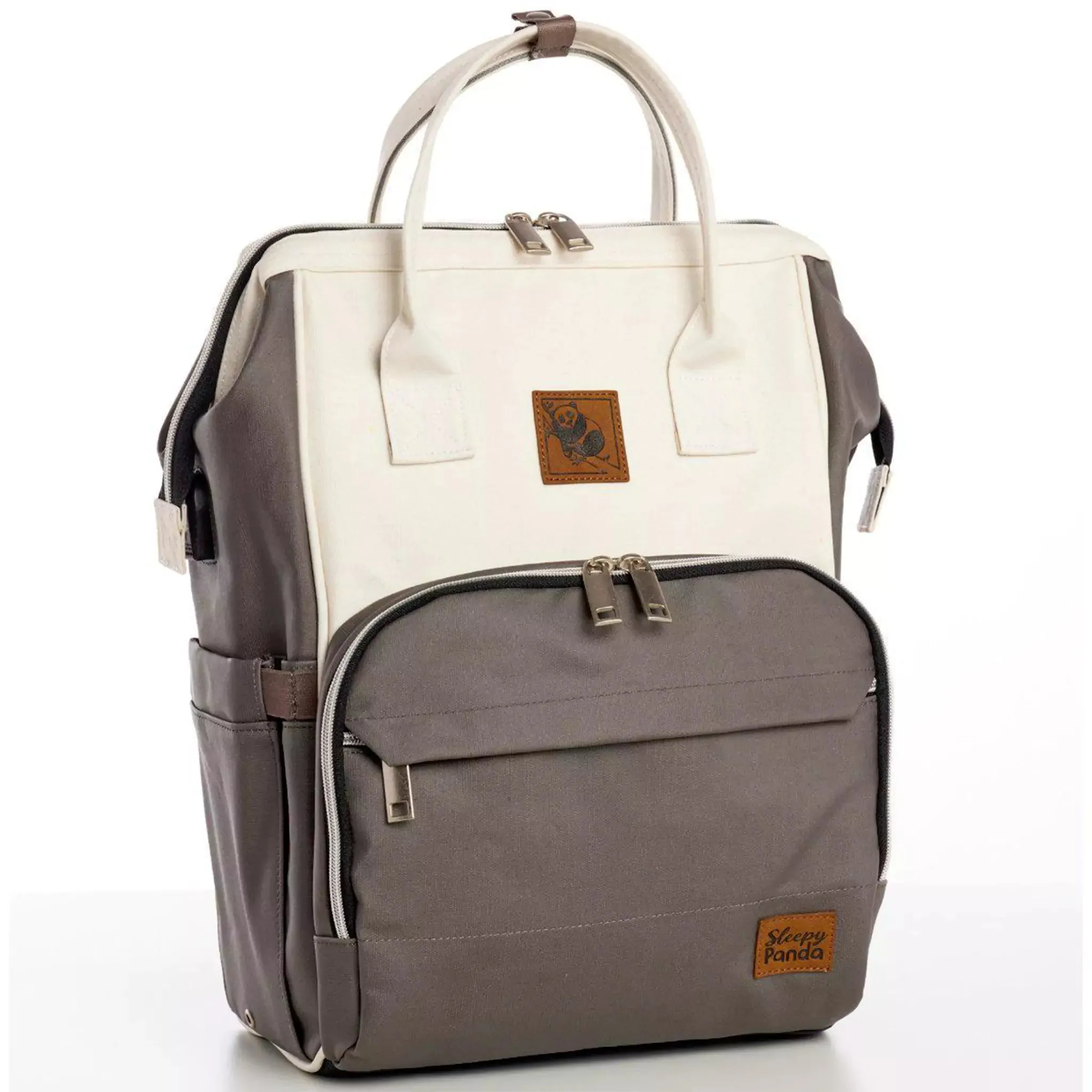 Lizzie Canvas Diaper Backpack | Mommy Bag - Image 18