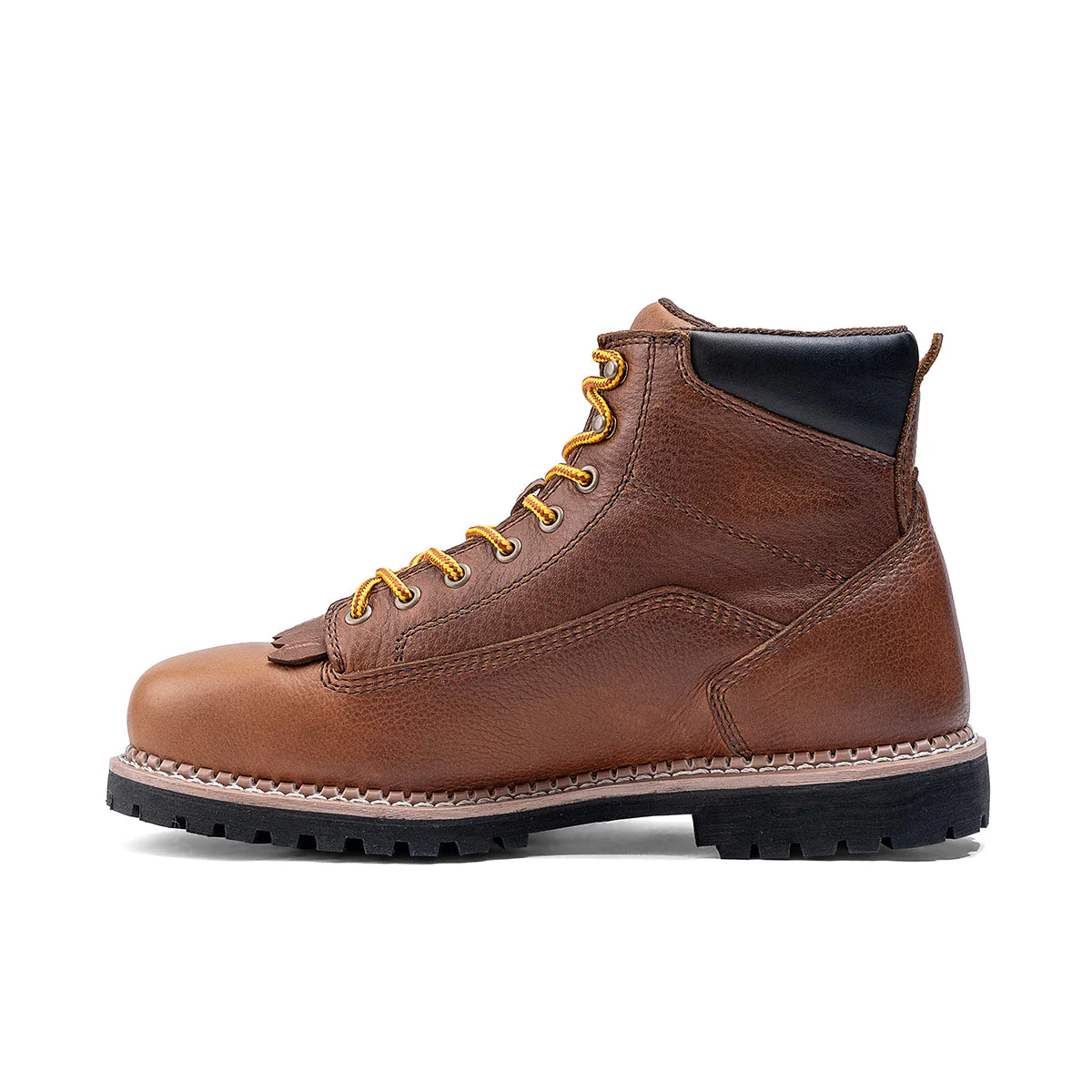 Logger 6” Men’s Waterproof Work Boot - Brown - Image 2