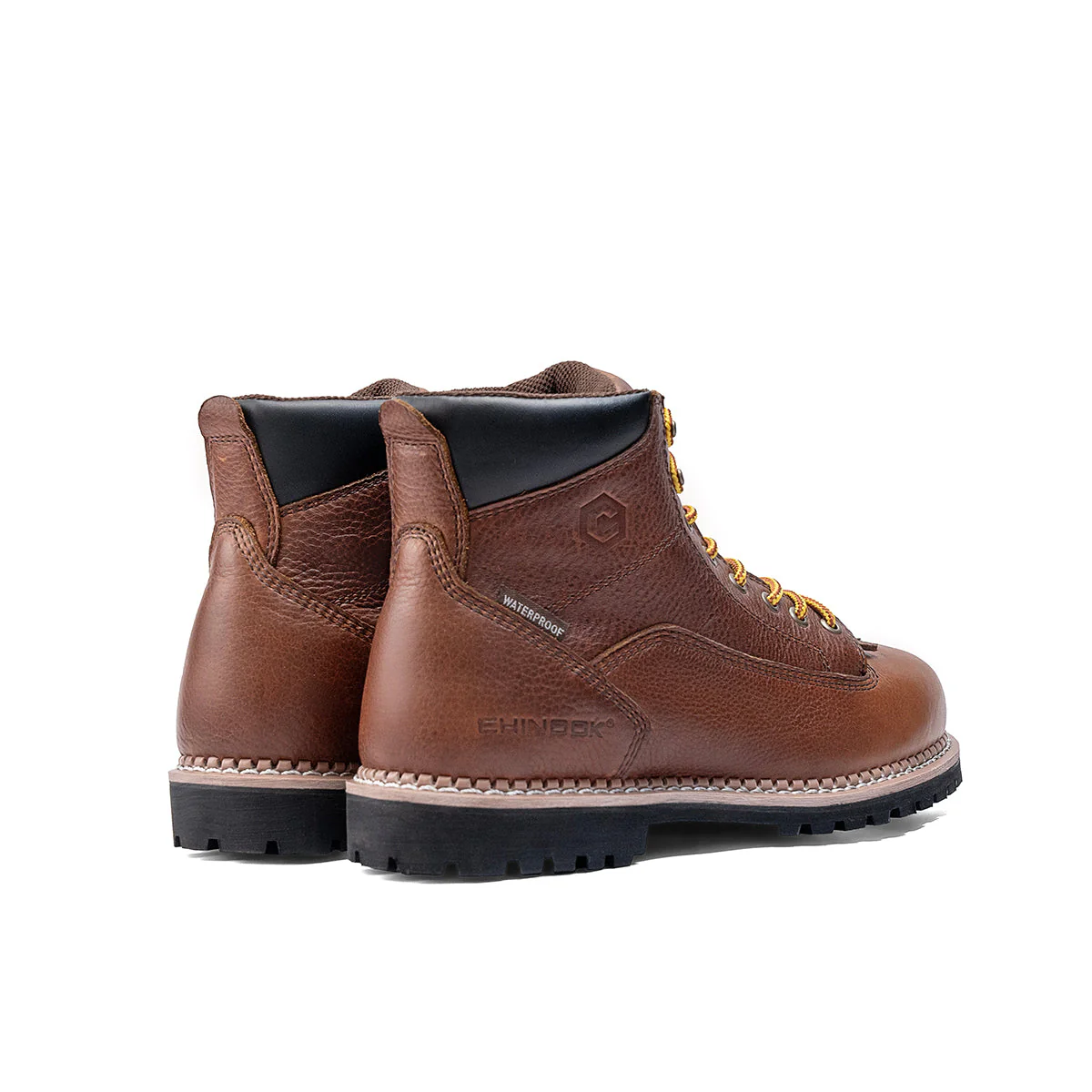 Logger 6” Men’s Waterproof Work Boot - Brown - Image 5