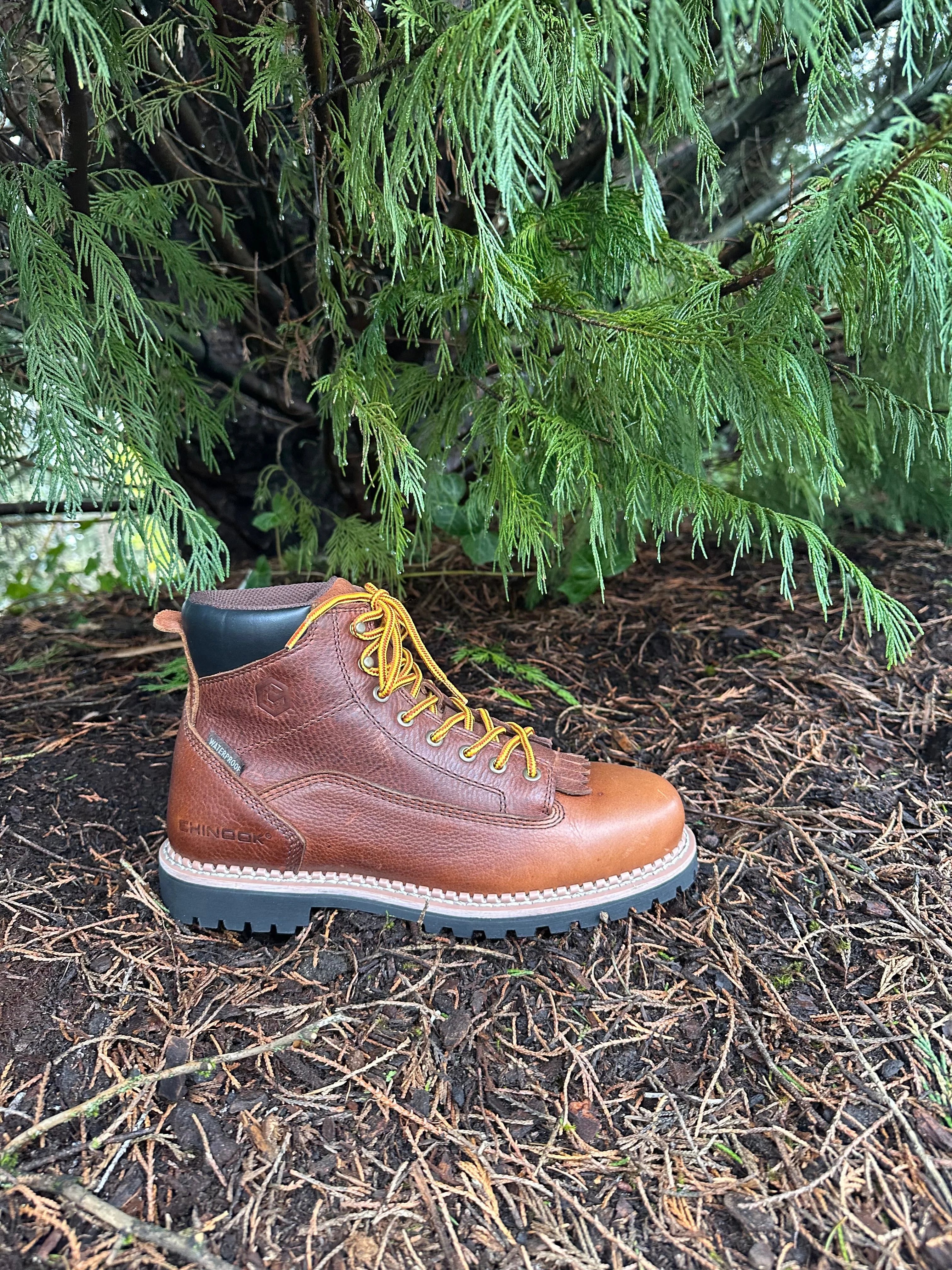 Logger 6” Men’s Waterproof Work Boot - Brown - Image 7