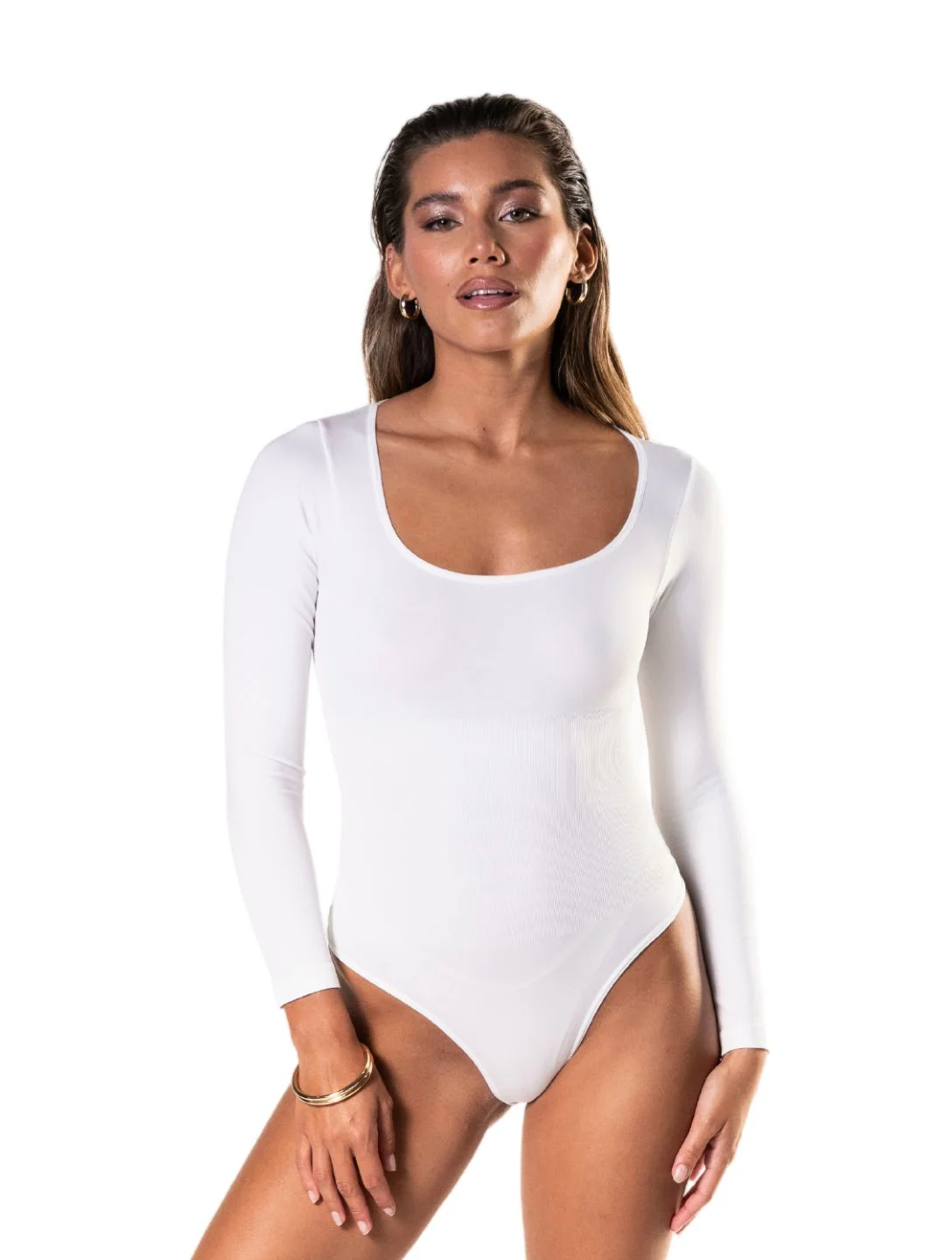 Long Sleeve Thong Bodysuit - Image 10