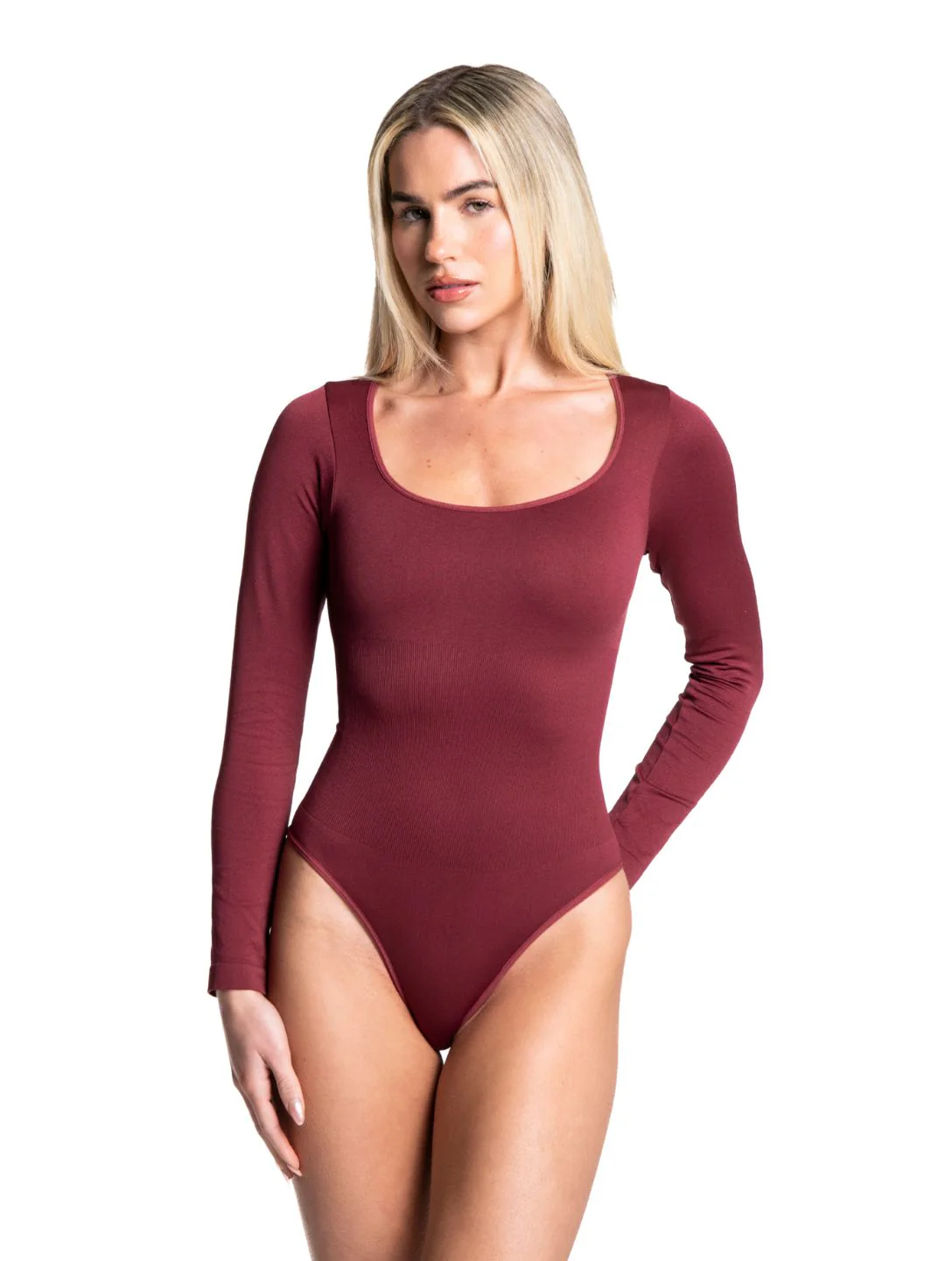 Long Sleeve Thong Bodysuit - Image 14