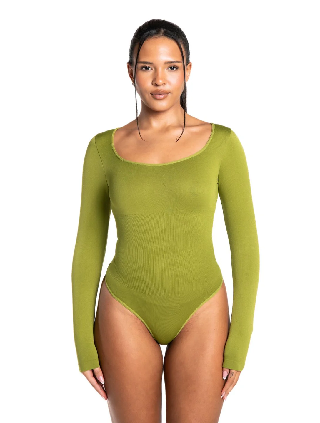 Long Sleeve Thong Bodysuit - Image 16