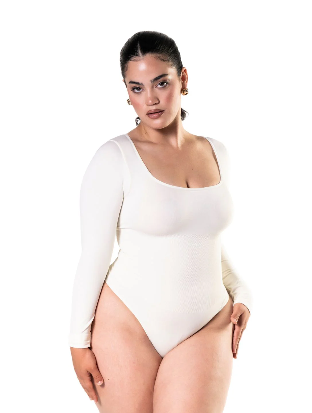 Long Sleeve Thong Bodysuit - Image 6