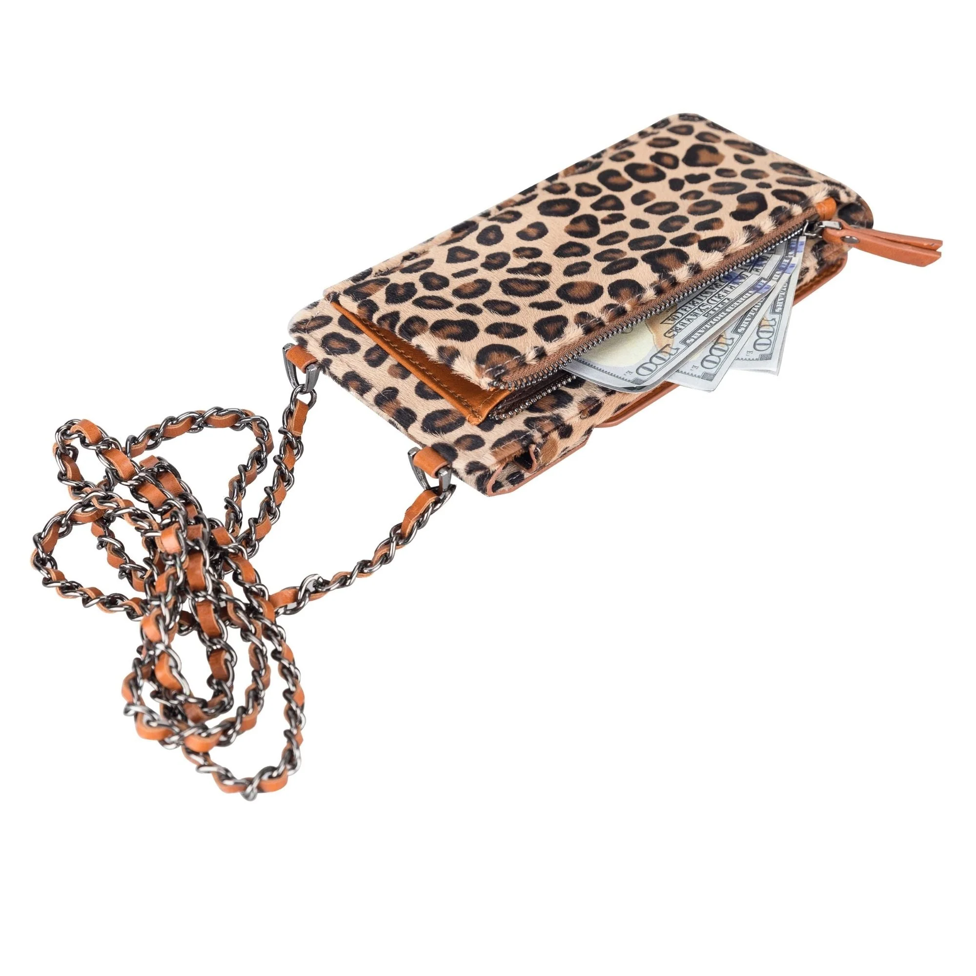 Lovell Crossbody Leather Phone Wallet - Image 10