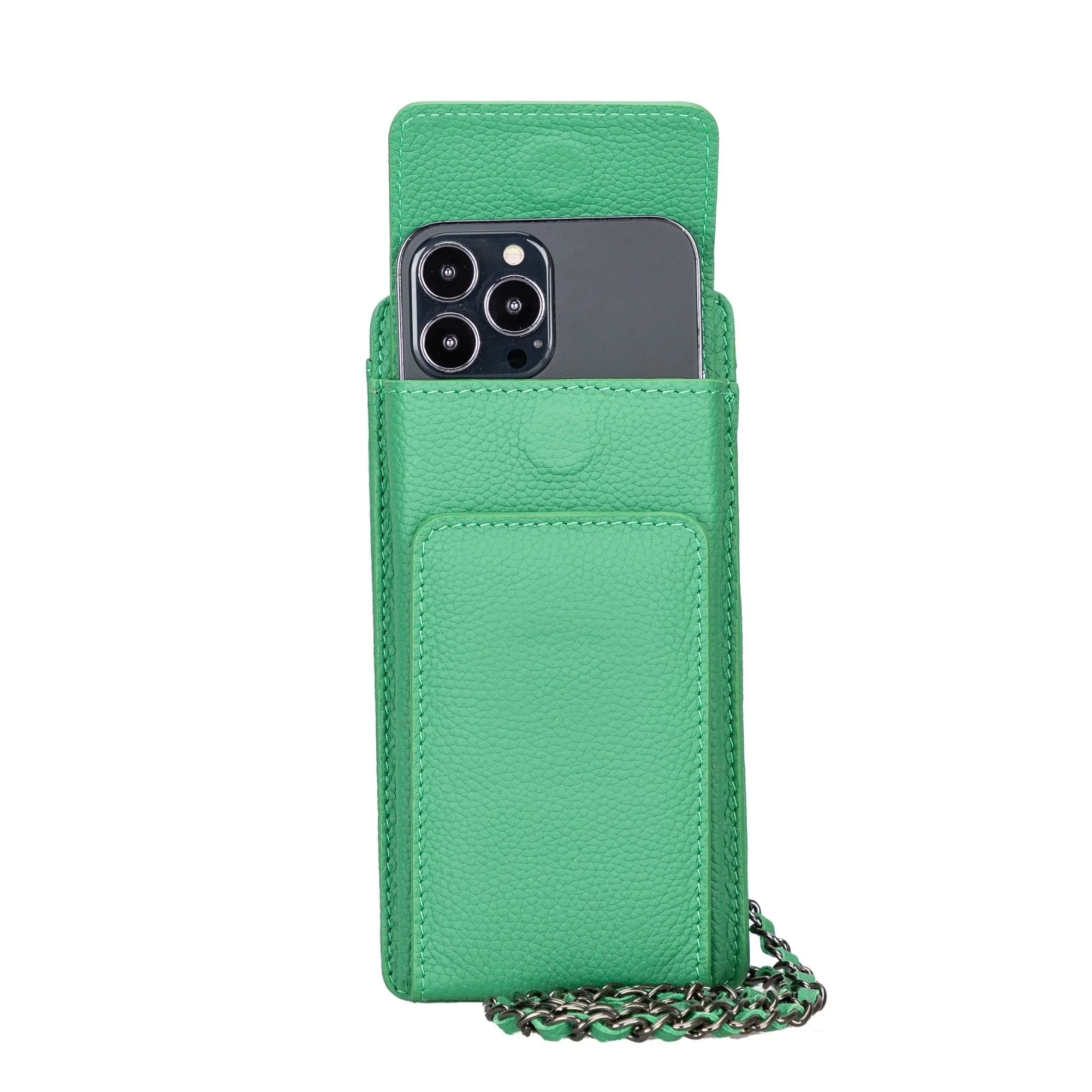 Lovell Crossbody Leather Phone Wallet - Image 31