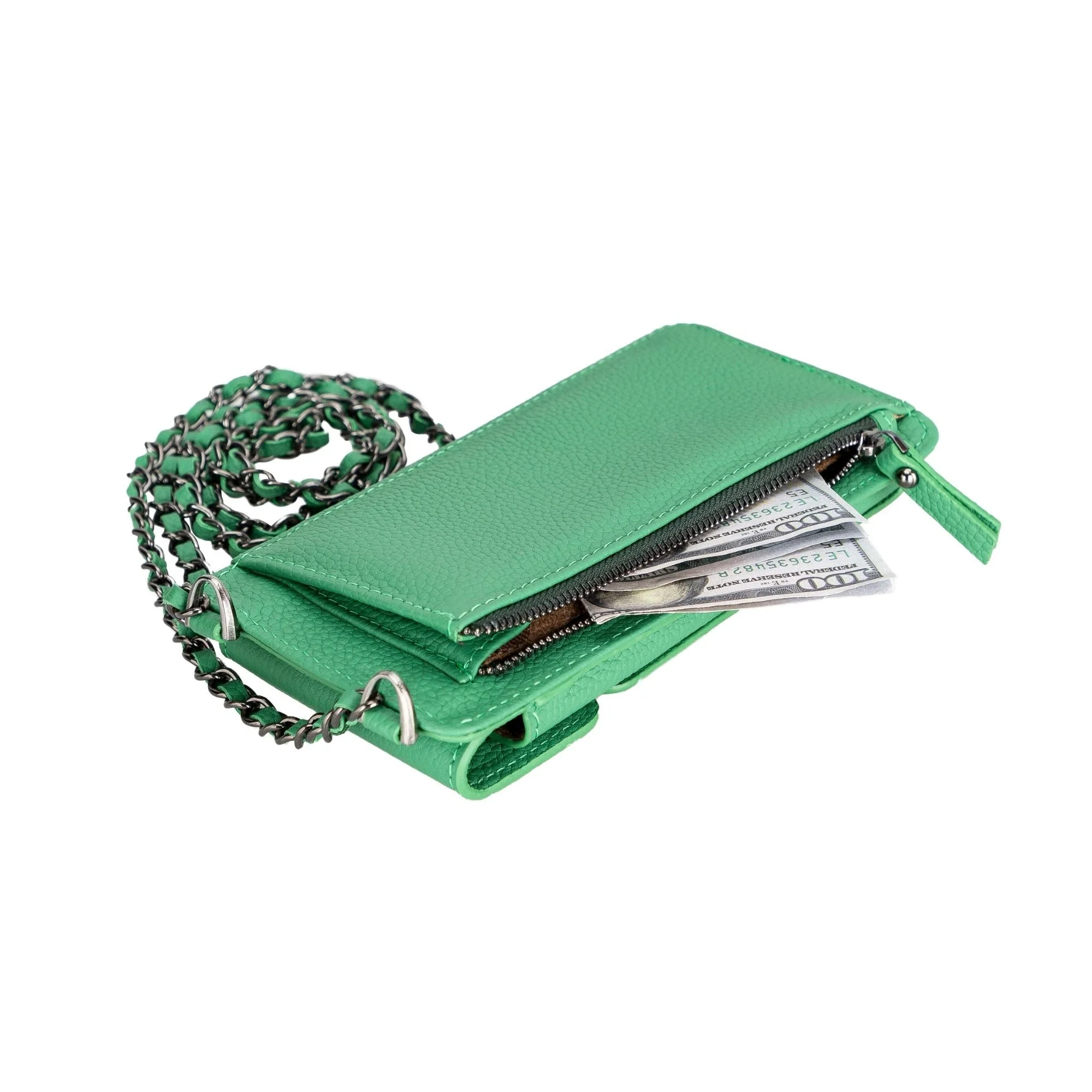 Lovell Crossbody Leather Phone Wallet - Image 34