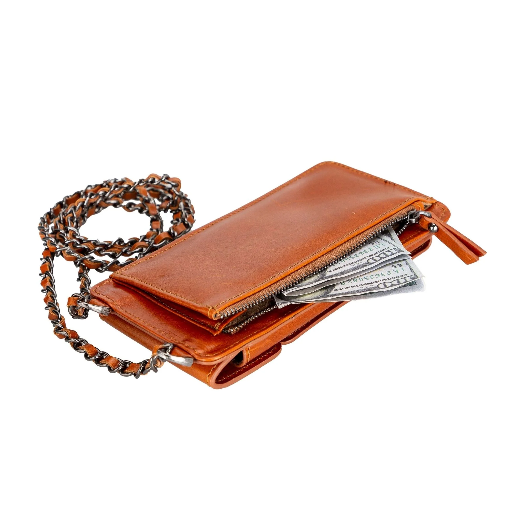 Lovell Crossbody Leather Phone Wallet - Image 4