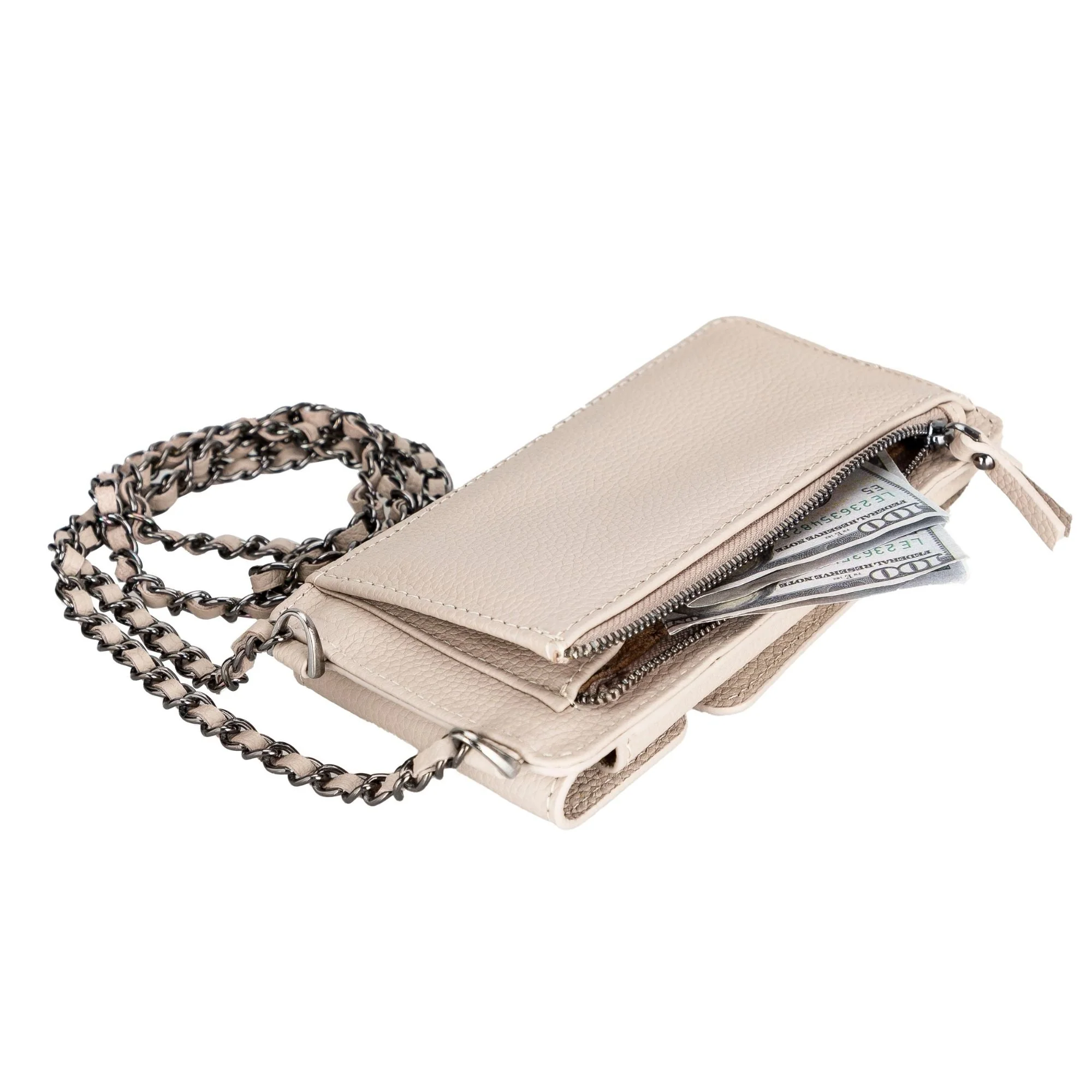 Lovell Crossbody Leather Phone Wallet - Image 40